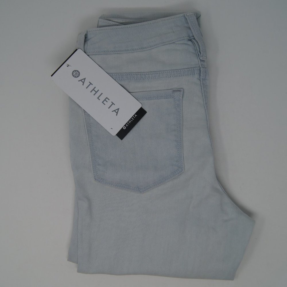 Athleta Sculptek Skinny Biscayne Wash Jeans size 2